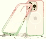 Θήκη iPhone 16 Pro Max Prodigee Flow Ανθεκτική Ημιδιάφανη με MagSafe - Blush Frost (IPH16P-6.7-FLW-BLS)