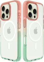 Θήκη iPhone 16 Pro Max Prodigee Flow Ανθεκτική Ημιδιάφανη με MagSafe - Blush Frost (IPH16P-6.7-FLW-BLS)