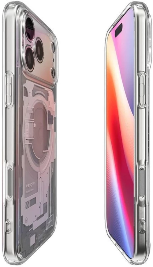 Θήκη iPhone 17 Pro Spigen Ultra Hybrid MagFit Ανθεκτική Σκληρή με MagSafe - Zero One White (ACS10351)