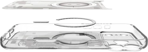 Θήκη iPhone 17 Pro Spigen Ultra Hybrid MagFit Ανθεκτική Σκληρή με MagSafe - Zero One White (ACS10351)