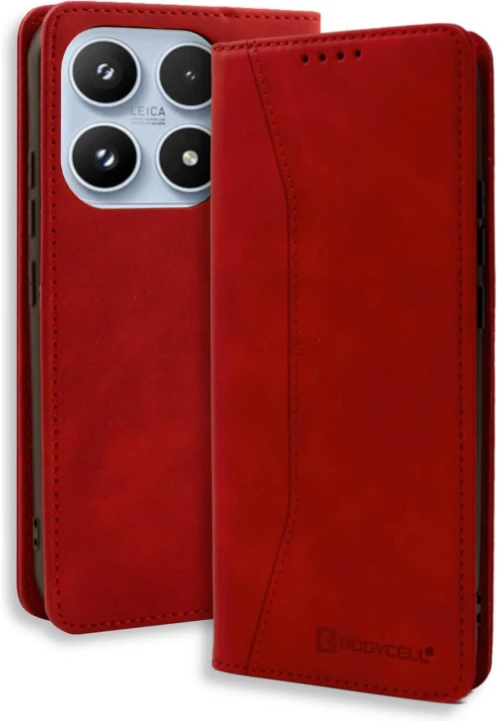 Θήκη Xiaomi 17 Bodycell Book Case Πορτοφόλι - Red (5206015084492)