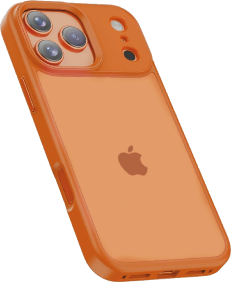 Θήκη iPhone 17 Pro Tech-Protect MagMat Σκληρή Ημιδιάφανη - Matte Cosmic Orange (5906302333967)