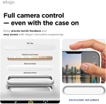 Θήκη iPhone 17 Pro Max Elago Magnetic Silicone Case Premium Σιλικόνης με MagSafe - White (ES17MSSC69PRO-WH)