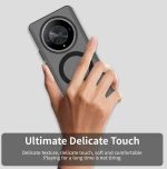 Θήκη Honor Magic6 Lite Techsuit CandyCase Σκληρή Ημιδιάφανη με MagSafe - Black (5949419311114)