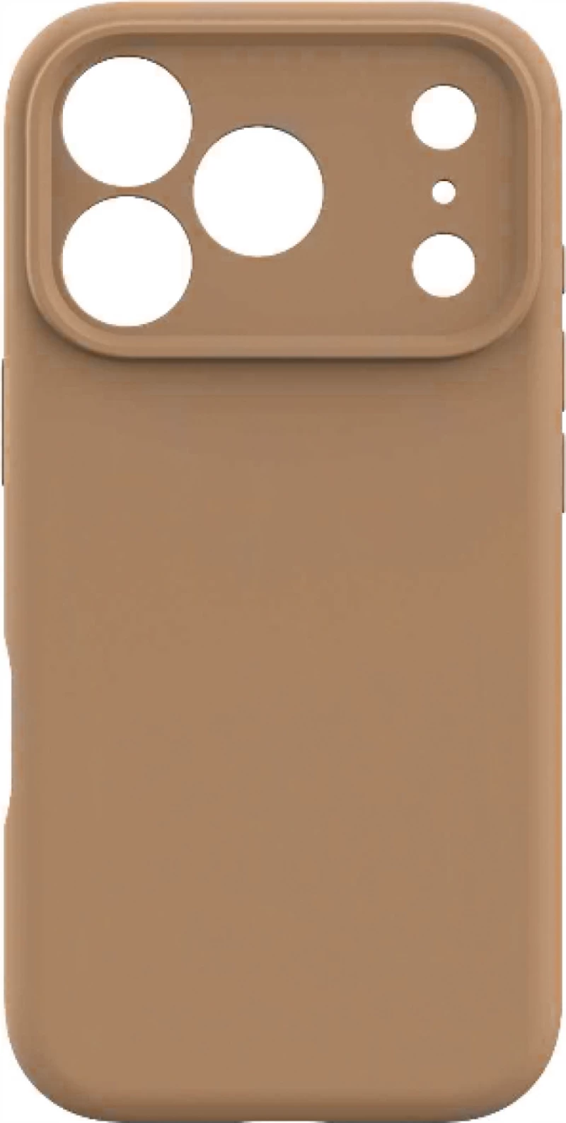 Θήκη iPhone 17 Pro Max Spacecase Silicone Mag Case Σιλικόνης με MagSafe - Brown (5905719132224)