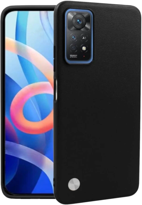 Θήκη Xiaomi Redmi Note 11 Pro / Redmi Note 12 Pro 4G Bodycell Vegan Cover Σκληρή - Black (5206015077579)