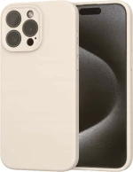 Θήκη iPhone 15 Pro Max Spacecase Silicone Mag Case Σιλικόνης με MagSafe - Stone (5905719137892)