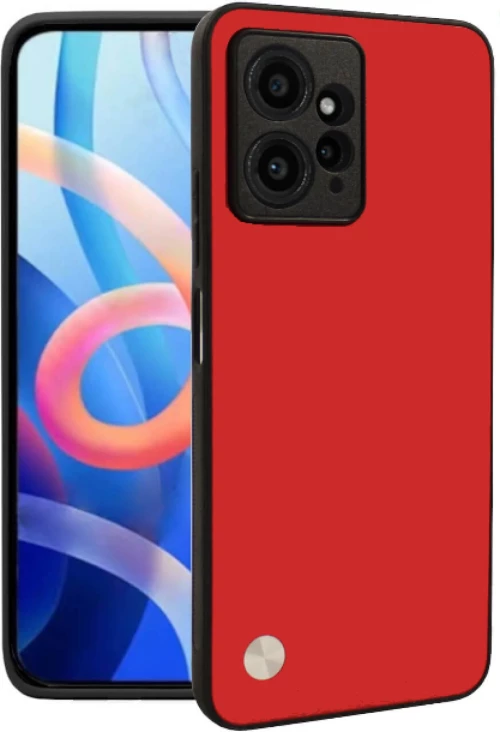 Θήκη Xiaomi Redmi Note 12 4G Bodycell Vegan Cover Σκληρή - Red (5206015077685)