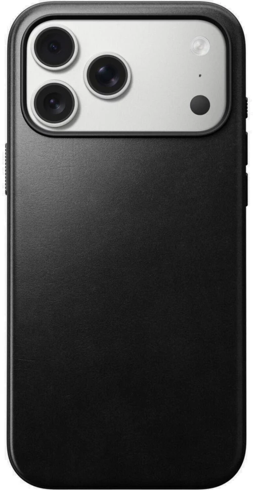 Θήκη iPhone 17 Pro Max Nomad Modern Leather Case Horween Δερμάτινη με MagSafe - Black (NM014254858)