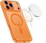 Θήκη iPhone 17 Pro Max Tech-Protect MagSlim Σκληρή Ημιδιάφανη με MagSafe - Matte / Cosmic Orange (5906302352579)