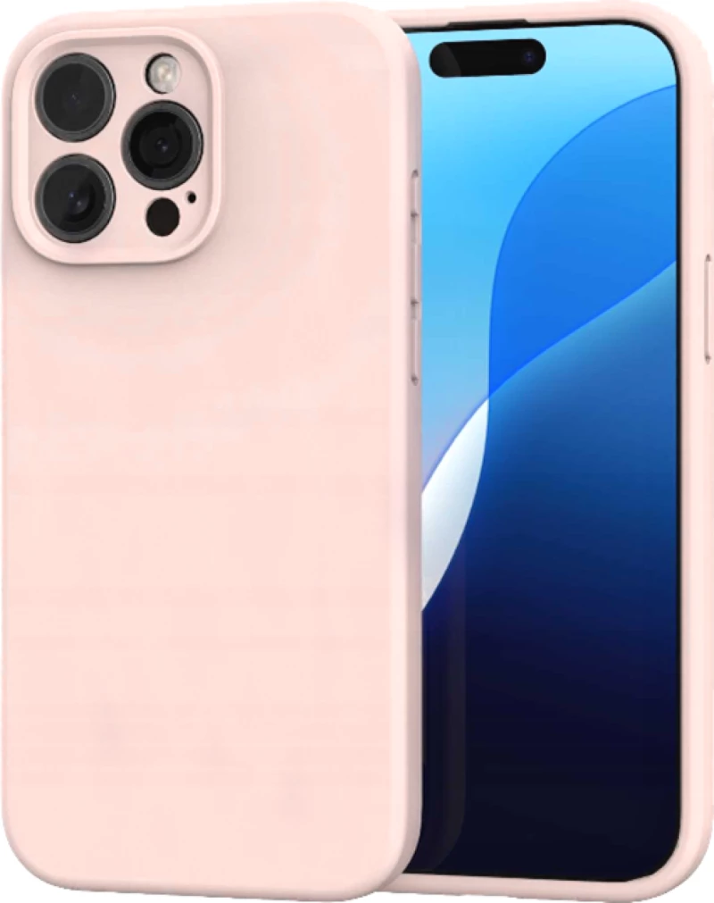 Θήκη iPhone 15 Pro Max Spacecase Silicone Mag Case Σιλικόνης με MagSafe - Baby Pink (5905719137878)