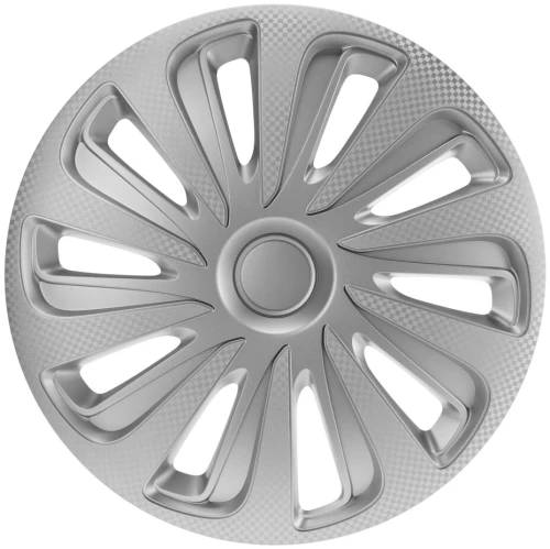 Lampa - Τάσι Αυτοκινήτου 16’’ Kojin Carbon TECH-ONE από υλικό ABS Ασημί - 1 TEM (L3146.8)