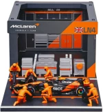 ΜΙΝΙΑΤΟΥΡΕΣ PIT STOP MCLAREN MCL38 NORRIS 1:43 BURAGO LAMPA 1ΤΕΜ.