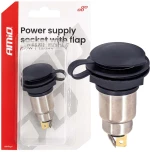 Amio - Πρίζα Τροφοδοσίας με Καπάκι 12V / 24V – 250W - 1 τεμ. (04462/AM)