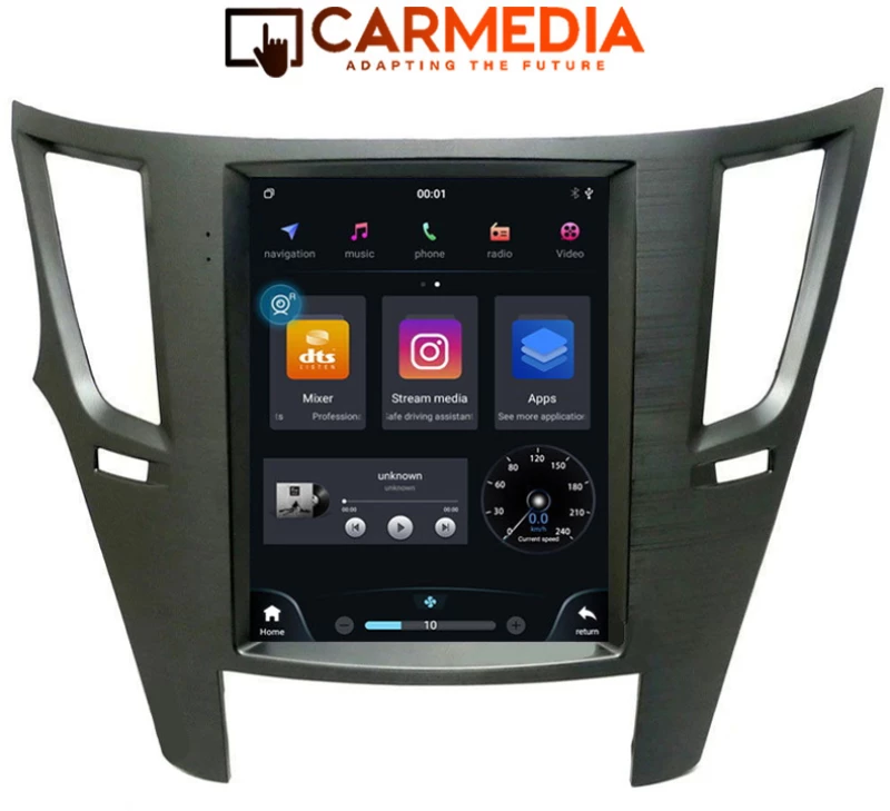 CARMEDIA CMV2097-13 TESLA 9.7'' OEM SUBARU LEGACY - OUTBACK 2009-2018
