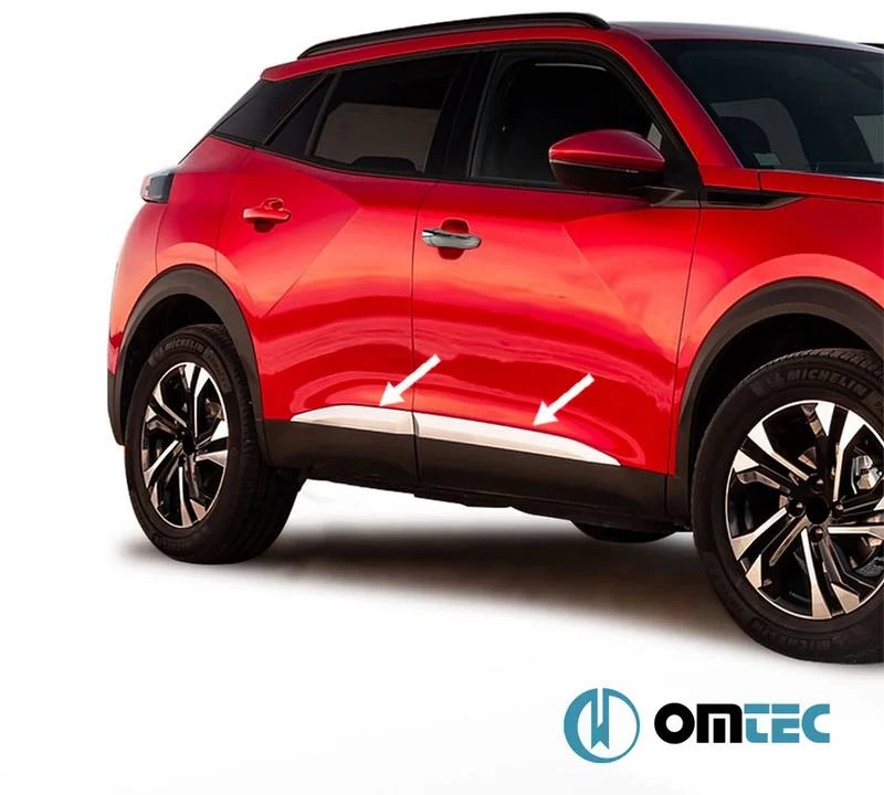 Τριμ Πόρτας Χρωμίου Για Peugeot 2008 2020+ SUV P24