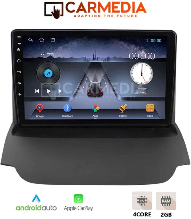 CARMEDIA CM209C-13 PERFORMANCE TABLET 9'' OEM FORD ECOSPORT 2012-2018