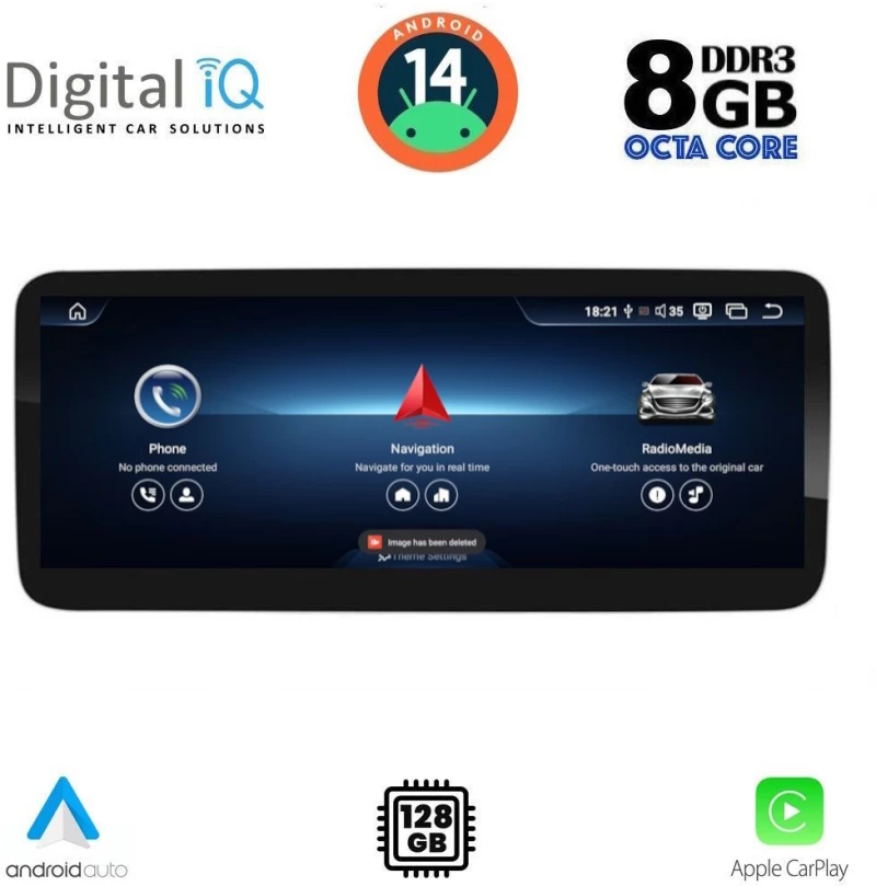 DIGITAL IQ TPK 16980_CPA (10.25'') MULTIMEDIA SYSTEM for MERCEDES A – CLA – GLA mod. 2012-2015 (NTG 4.5)