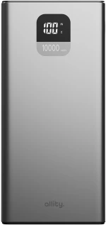 Φορητός φορτιστής Allity APB-100 PD QC 22,5W 10.000 mAh γκρι