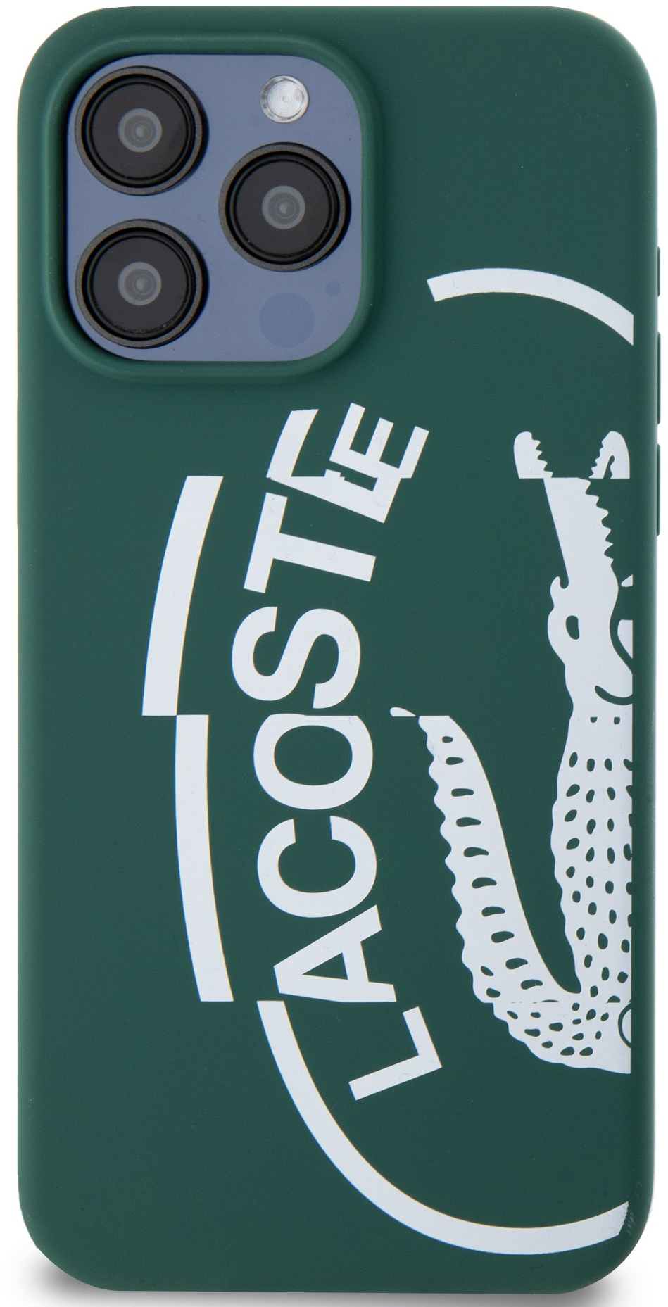 Lacoste Oval Logo Hard Case Θήκη προστασίας από Σιλικόνη για iPhone 15 Pro Max Πράσινο/Λευκό
