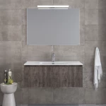 Σετ Έπιπλο Μπάνιου Sevilla Grey Μ101ΧY35ΧB46cm 3SV100CGR