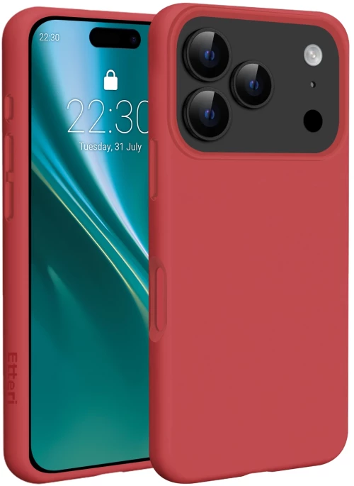 Etteri Θήκη TPU Σιλικόνης Mag Invisible για iPhone 17 Pro - Φούξια