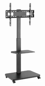 GEMBIRD TV FLOOR STAND WITH CASTER WHEELS 37'-75' VESA 600X400 BLACK