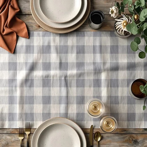 Τραπεζομάντηλο Ibiza Γκρι 140x180 Borea