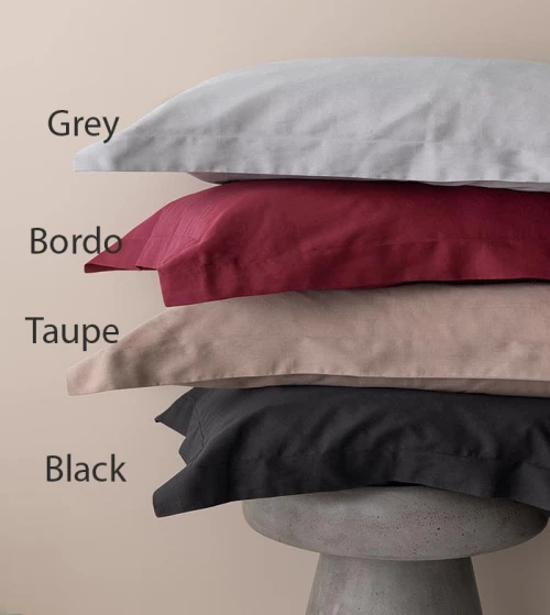 Σετ Σέντόνια King Size (285x270) Posh Sateen Bordo βαμβακοσατέν Palamaiki