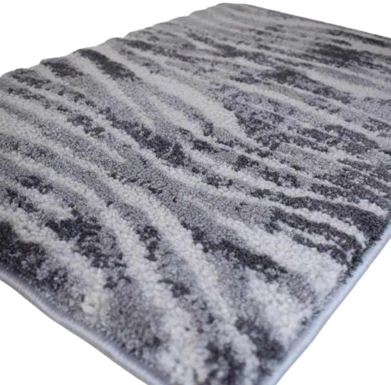 Χαλί μηχανής Florida 80/72 Dark Grey-Light Grey Eurofil 240x300