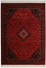 Χαλί μηχανής 200x250 Afgan 306A D.RED BLACK Royal Carpet