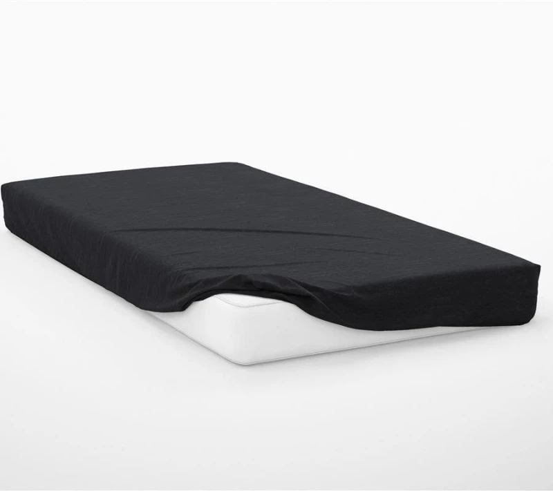 Σεντόνι Ημίδιπλο (120x200+30) Με Λάστιχο Exotic Line Black βαμβακερό DimCol