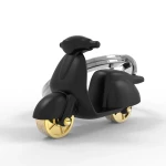 Μπρελόκ Meta[L]Morphose – Scooter Black Keychain