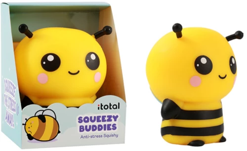 Anti-stress Squishy i-Total 11,3x6x14cm Bee Μελισσούλα XL3273