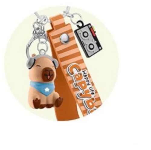 Μπρελόκ Καουτσούκ Trend Ηappy Life Capybara DJ  967206_C