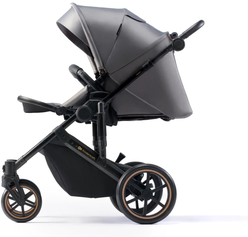 Ρυθμιζόμενο Καρότσι 2 σε 1 Kinderkraft Prime 2 SHADOW GREY