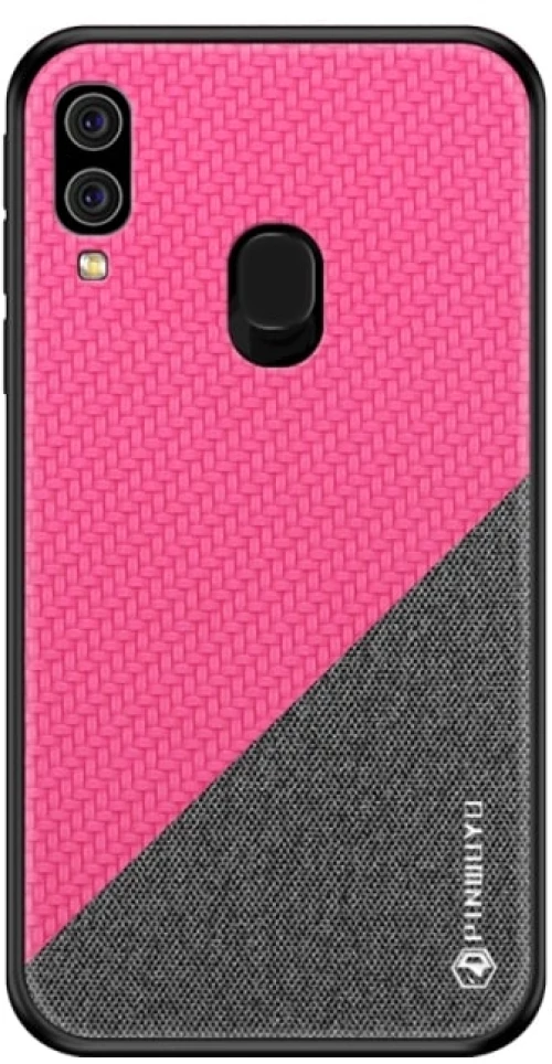 Θήκη Προστασίας PINWUYO Honors Series από PC + TPU για Galaxy A40 (Κόκκινο)