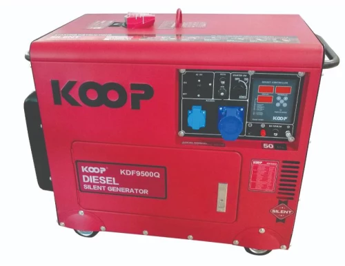 Η/Ζ KDF 9500Q-3 DIESEL 8,3KVA 380V (ΚΛΕΙΣΤΟΥ ΤΥΠΟΥ) KOOP