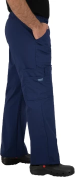Unisex Ελαστικό Cargo Παντελόνι Ιατρικής Σκούρο Μπλε - Cherokee Mr Cargo WWE4005 Pants Dark Blue