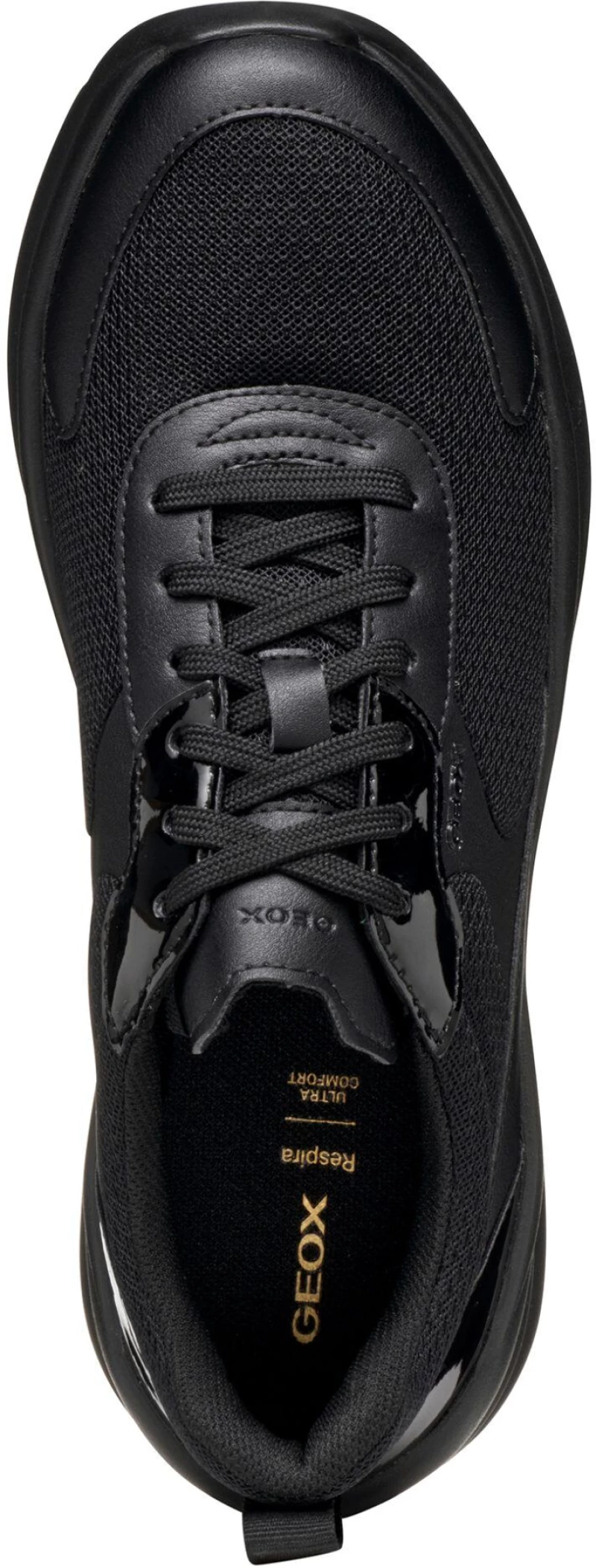 Geox Sneakers Γυναικείο Ανατομικά Δερμάτινα  D551FD01454C9997 black