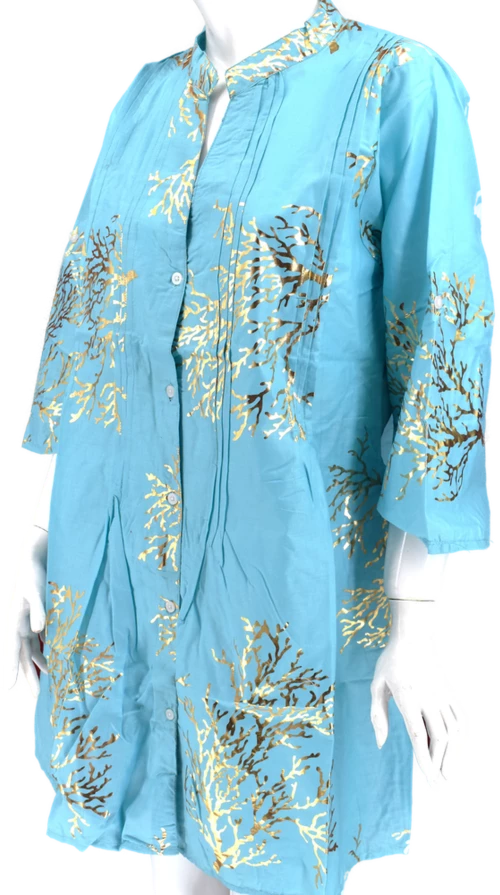 Γυναικείο Καφτάνι κ.31064 - Blue