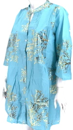 Γυναικείο Καφτάνι κ.31064 - Blue