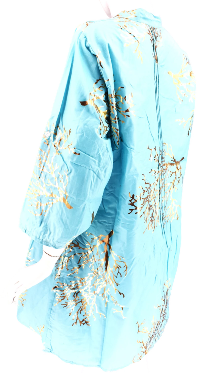 Γυναικείο Καφτάνι κ.31064 - Blue