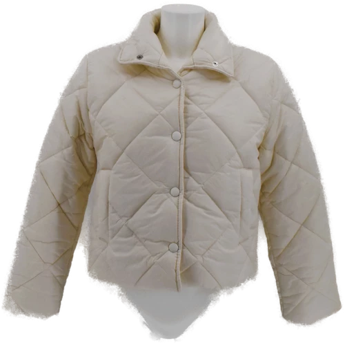Γυναικείο Καπιτονέ Μπουφάν K.20067 BEIGE