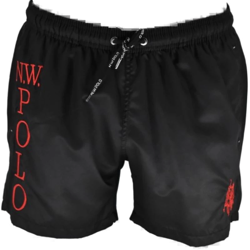 ΑΝΔΡΙΚΗ ΒΕΡΜΟΥΔΑ ΜΑΓΙΟ NEW WORLD POLO 22SSM15507-black