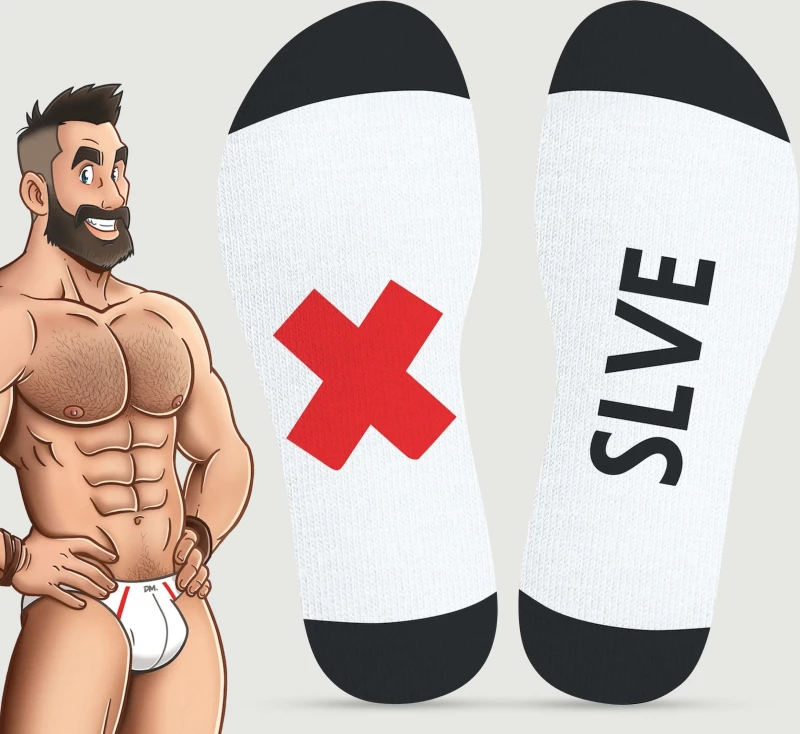 Ανδρικές Κάλτσες SLVE Socks - Λευκές
