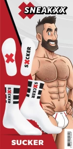 Ανδρικές Κάλτσες SUCKER Socks - Λευκές