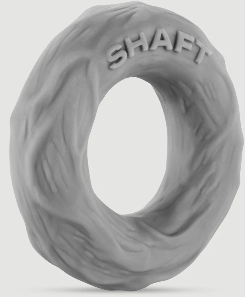 Δαχτυλίδι Πέους Από Απαλή Σιλικόνη Shaft 2R Liquid Silicone Flexible Medium Cock Ring - Γκρι