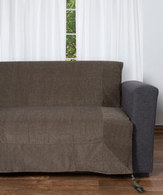 ΡΙΧΤΑΡΙΑ 281 (180cm x 180cm) ΚΑΦΕ Silk Fashion