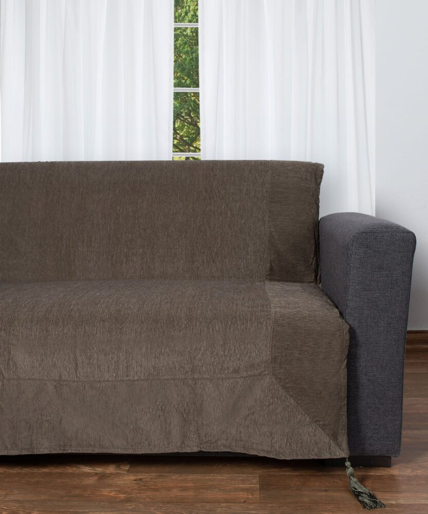 ΡΙΧΤΑΡΙΑ 281 (180cm x 180cm) ΚΑΦΕ Silk Fashion